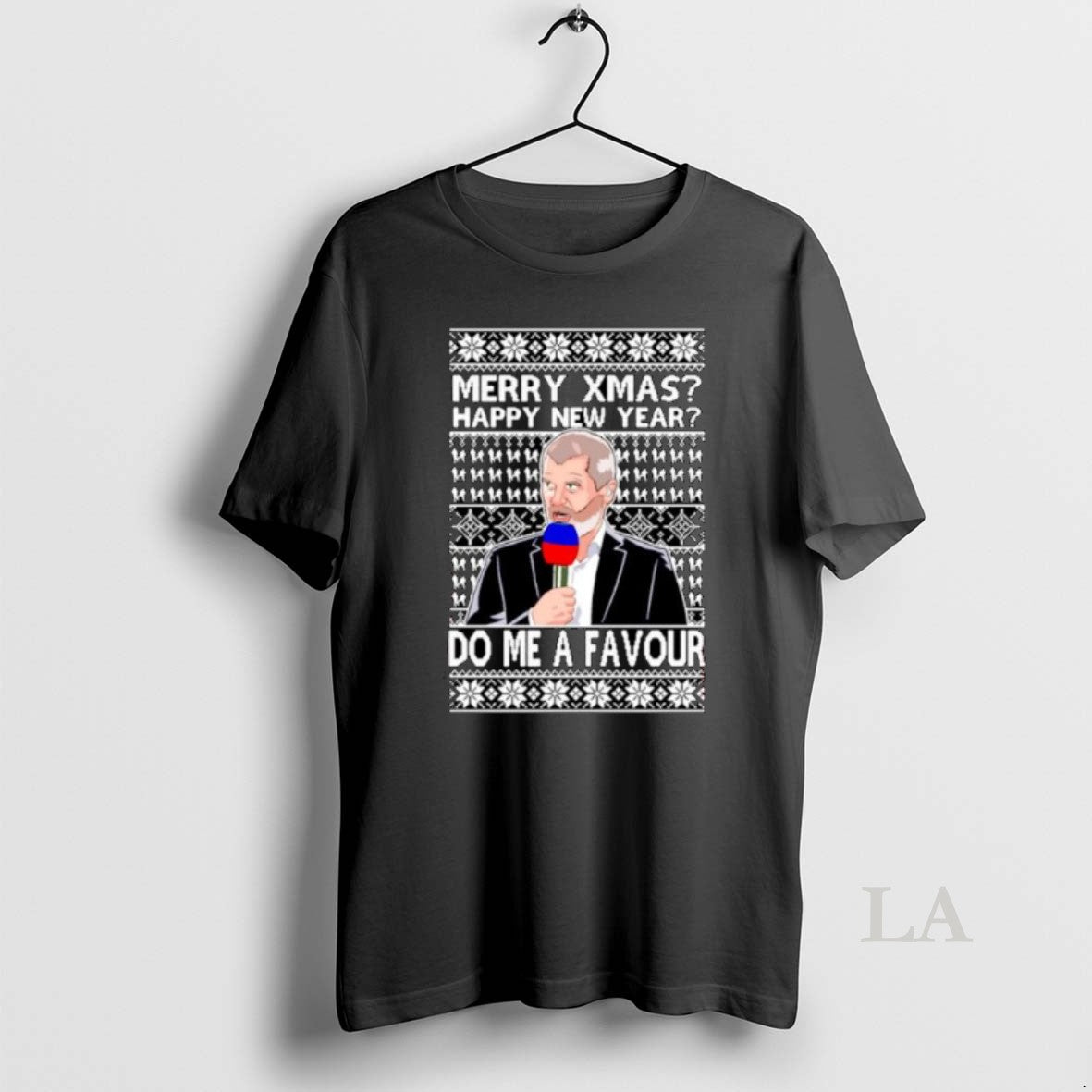 Original Roy Keane Merry Xmas Happy New Year Do Me A Favour Ugly Christmas Ornaments