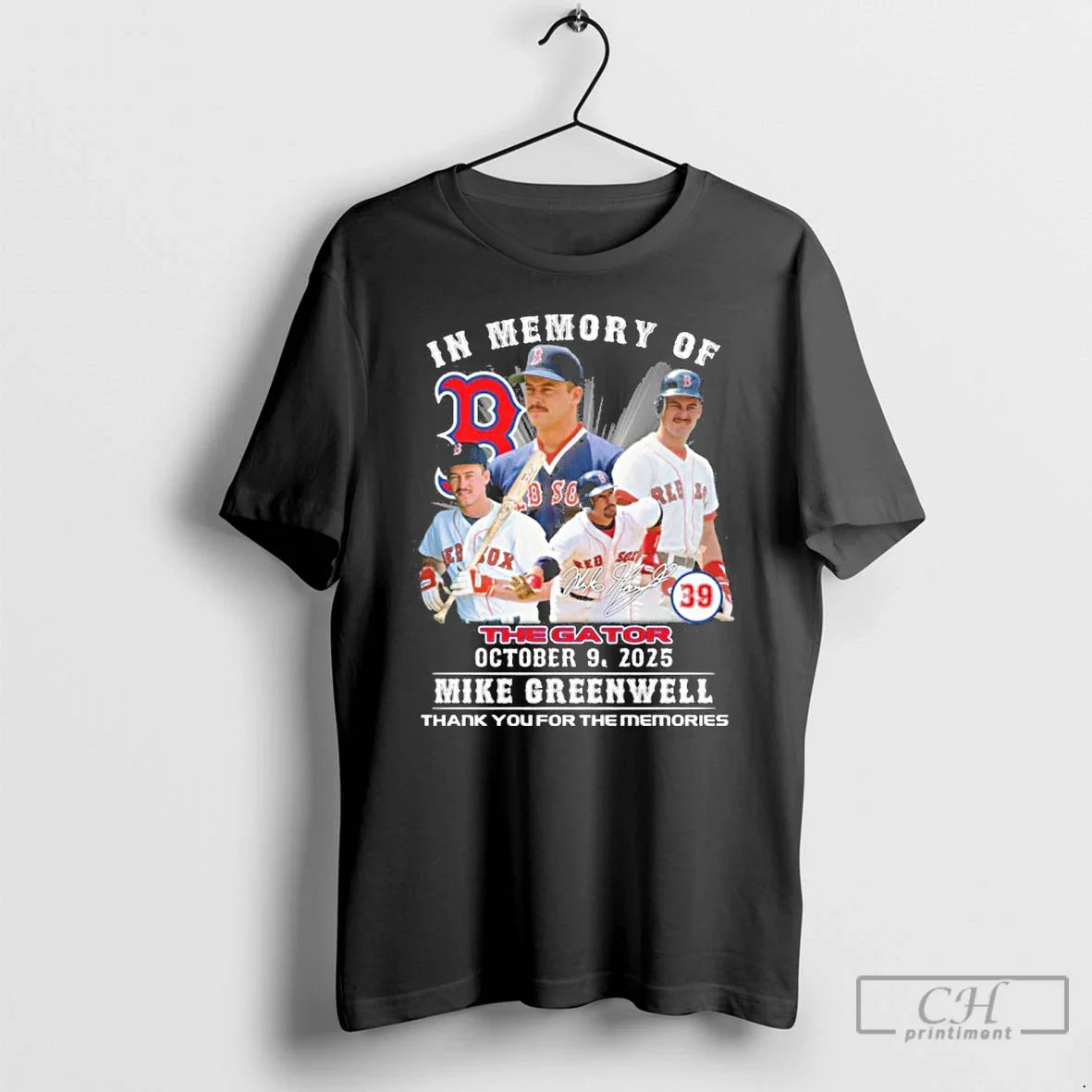 Premium Mike Greenwell In Memory Of The Gator October 9 2025 Thank You For The