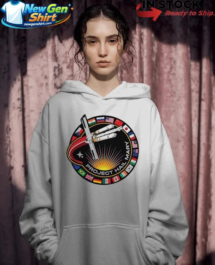 Project Hail Mary Ryan Gosling Mission Patch Shirt