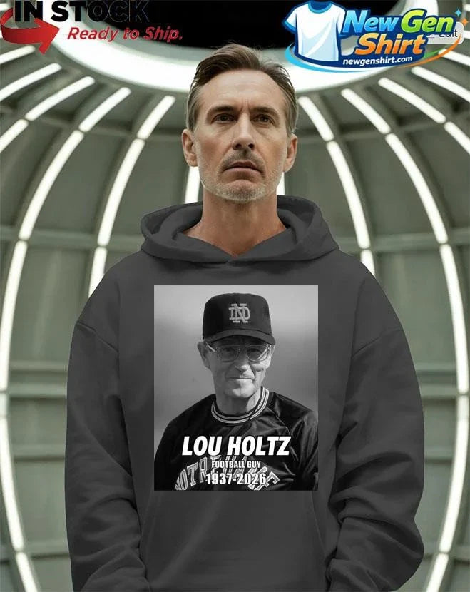 Rip Lou Holtz Football Guy 1937-2026 Shirt