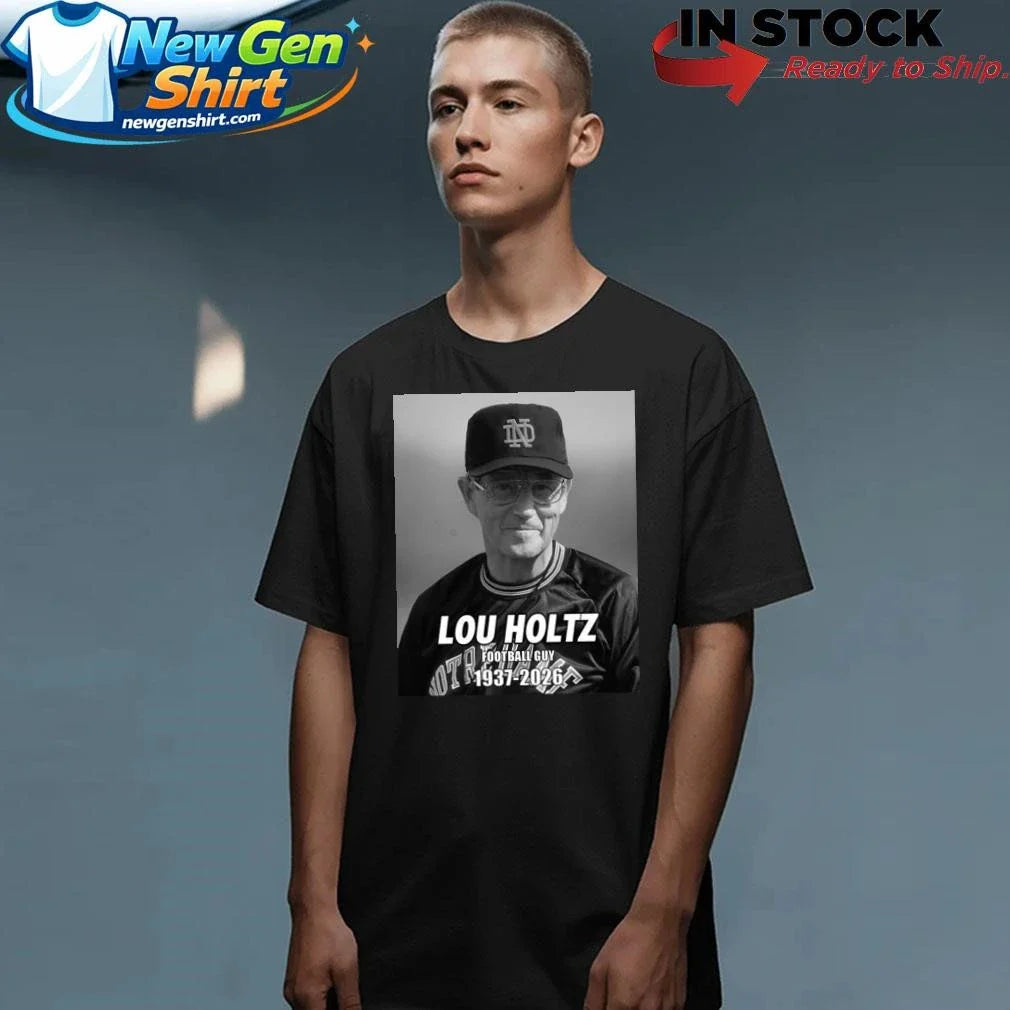Rip Lou Holtz Football Guy 1937-2026 Shirt
