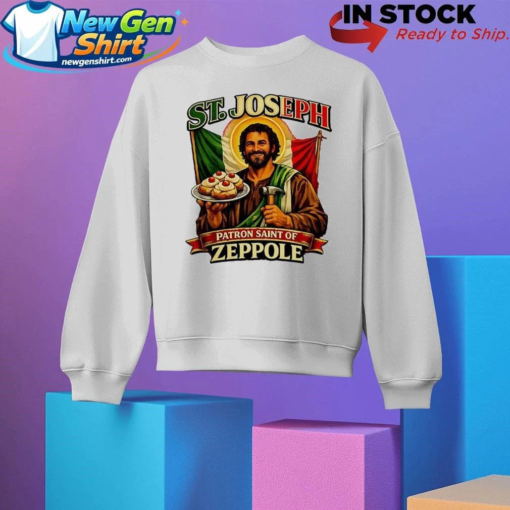 St Joseph Patron Saint Of Zeppole Shirt