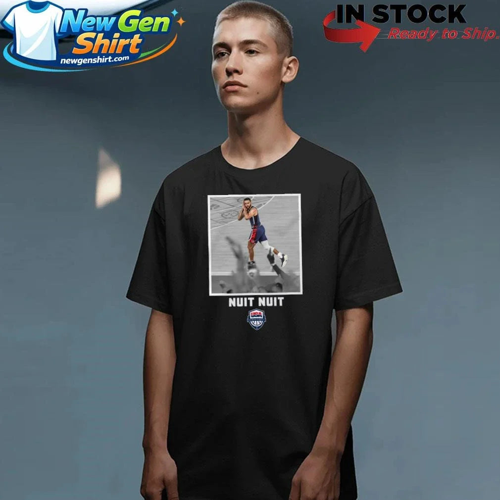 Stephen Curry USA Basketball Stadium Essentials Gold Medal Moments Night Night Shirt