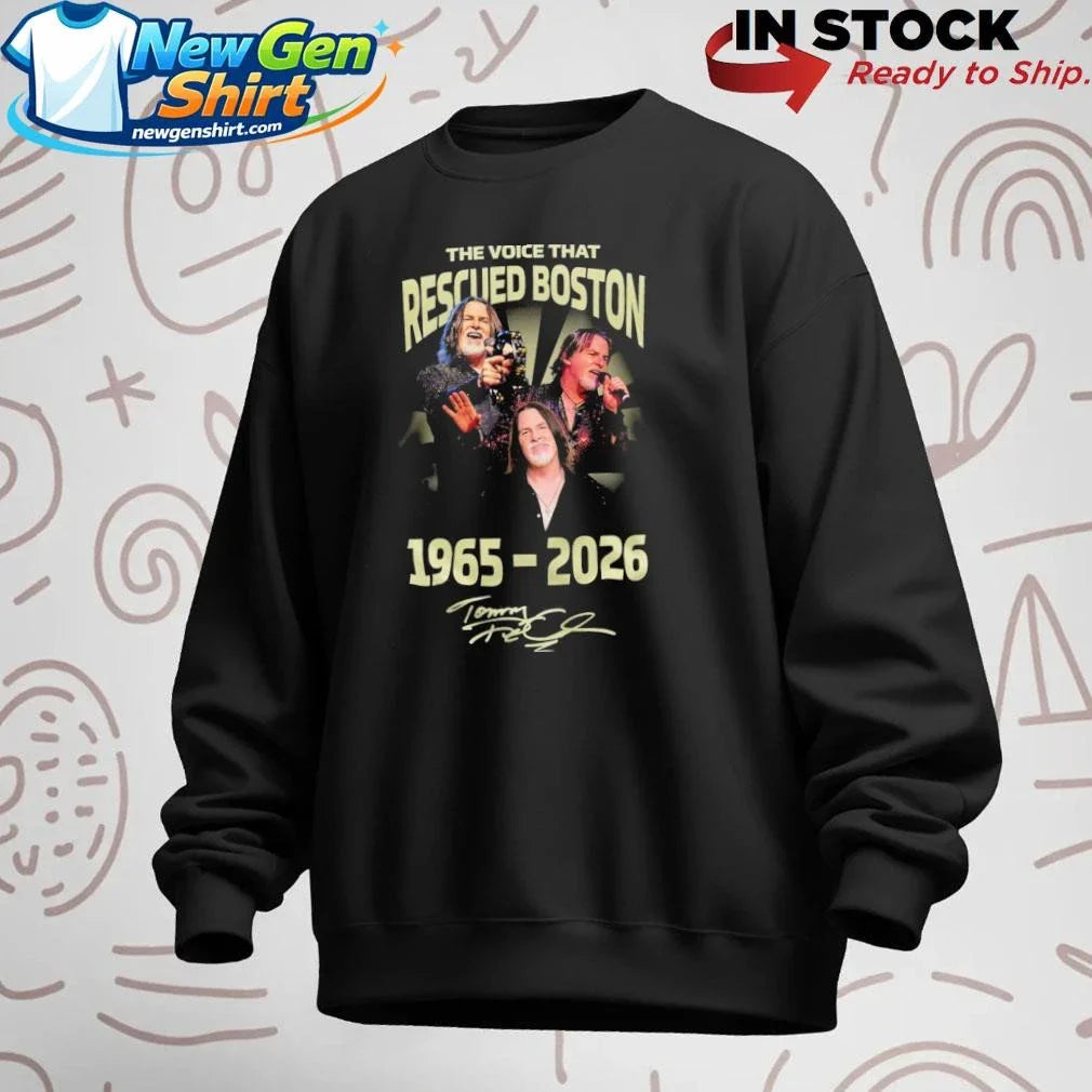 Tommy Decarlo The Voice That Rescued Boston 1965-2026 Shirt
