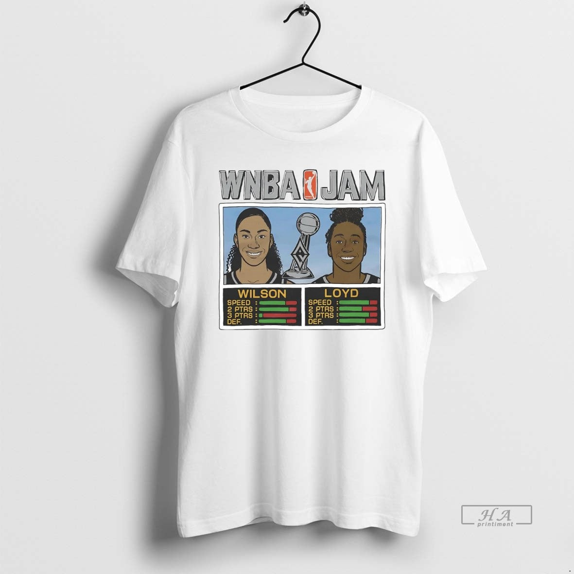 Trendy Aja Wilson And Jewell Loyd Legend Wnba Jam Aces