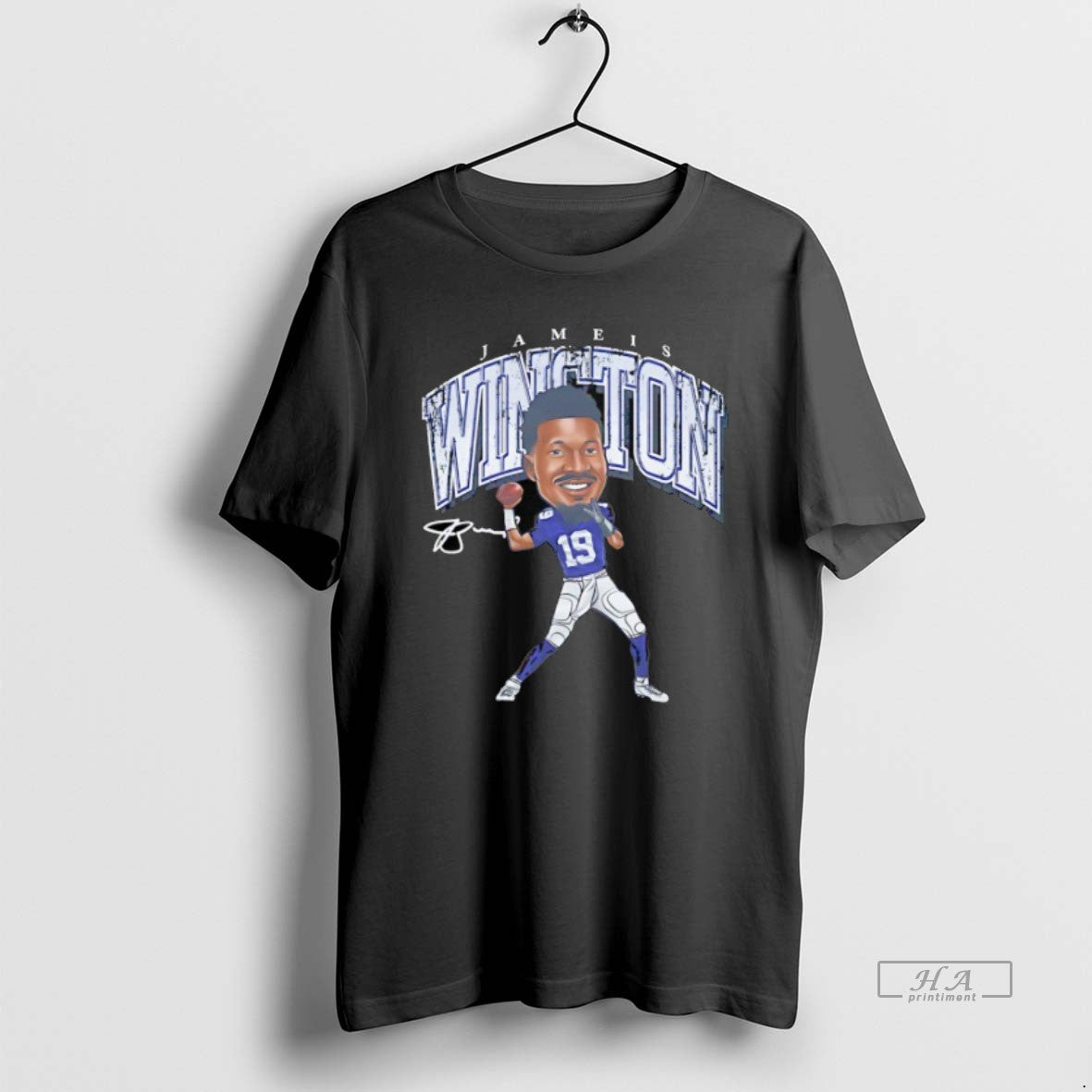 Trendy Jameis Winston New York Giants Football Signature