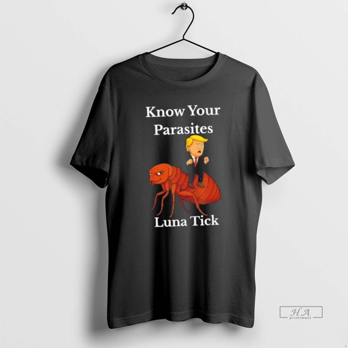 Trendy Trump Know Your Parasites Tick Resist Luna Tick
