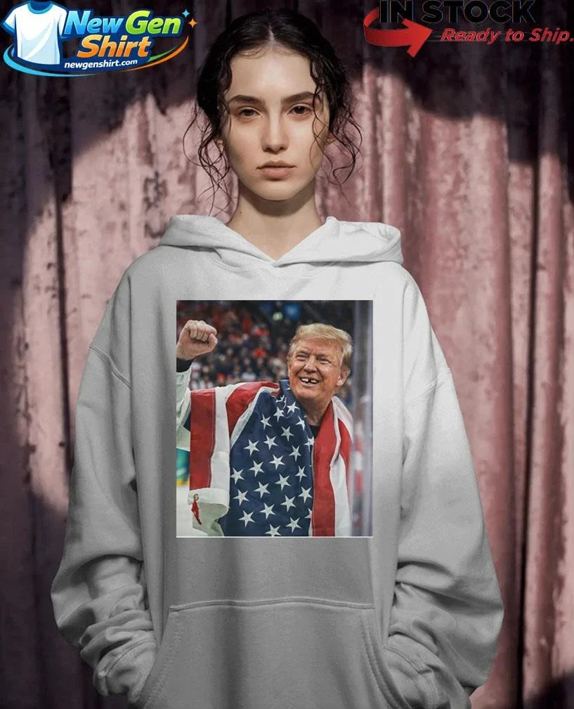 Trump Teeth Gold Usa Olympics Win Shirt