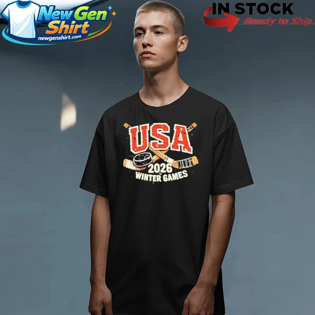 USA Hockey 2026 Winter Games Shirt