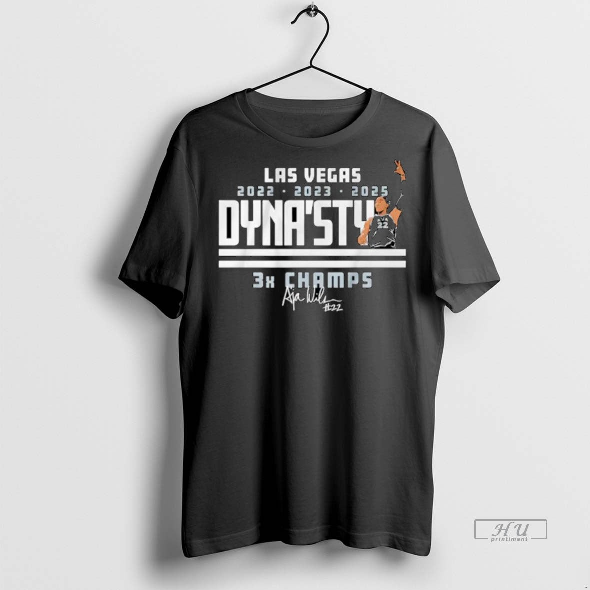 Viral Aja Wilson Las Vegas Aces Dynasty 3x Champs Ornaments Tee Shirt Sweater