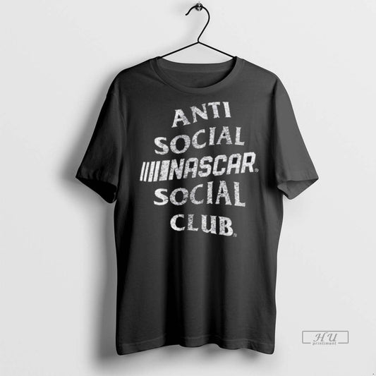 Viral Anti Social Social Club Nascar Speed Tee Shirt Sweater
