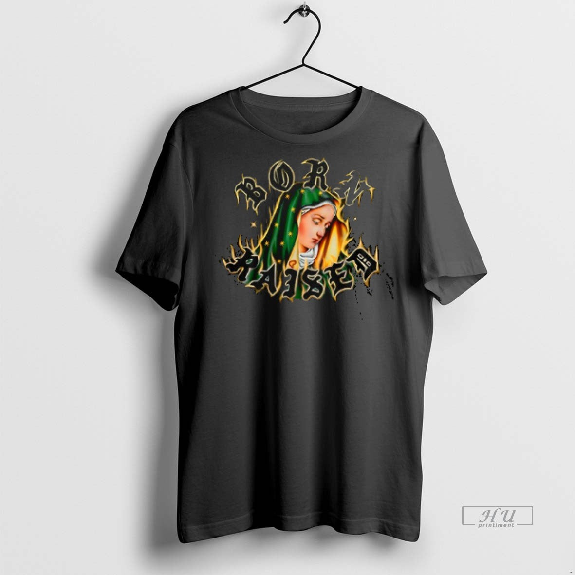 Viral Boen X Raised God Loves The Homies Double Sided Tee Shirt Sweater