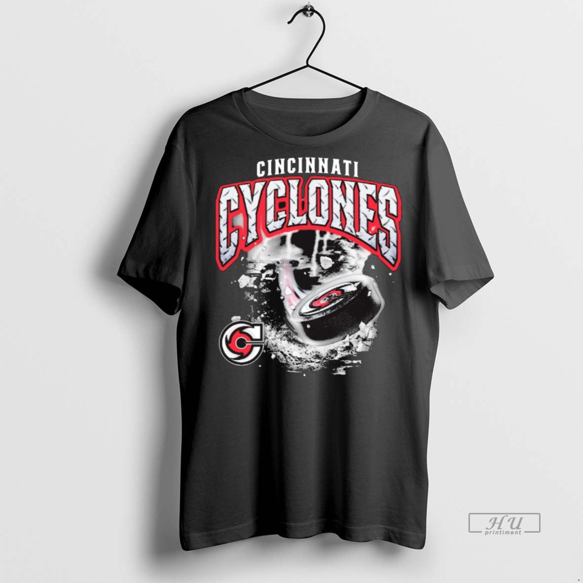 Viral Cincinnati Cyclones Storm Warning Ncaa Painting Tee Shirt Sweater