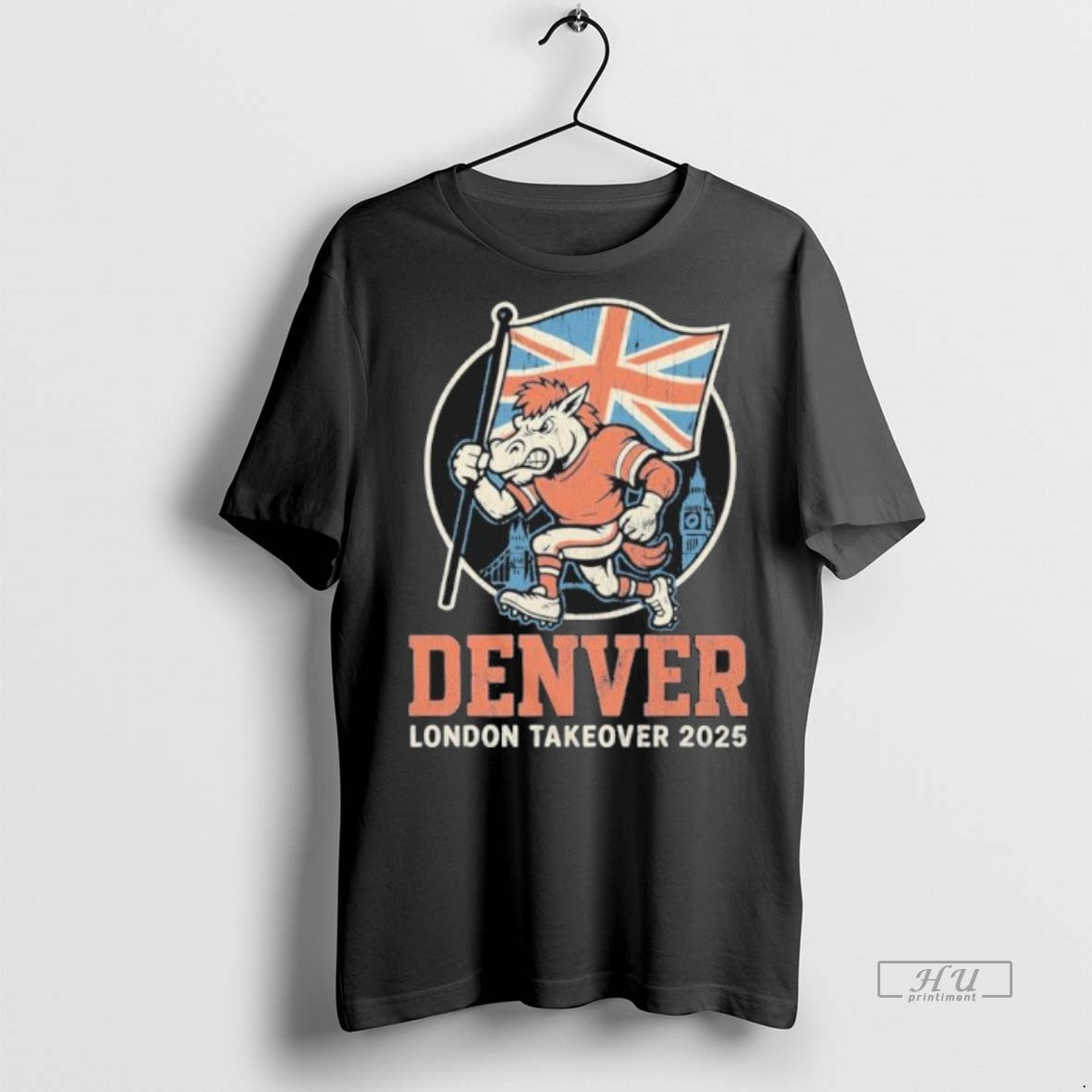 Viral Denver X London Game Takeover 2025 Vintage Football Tee Shirt Sweater
