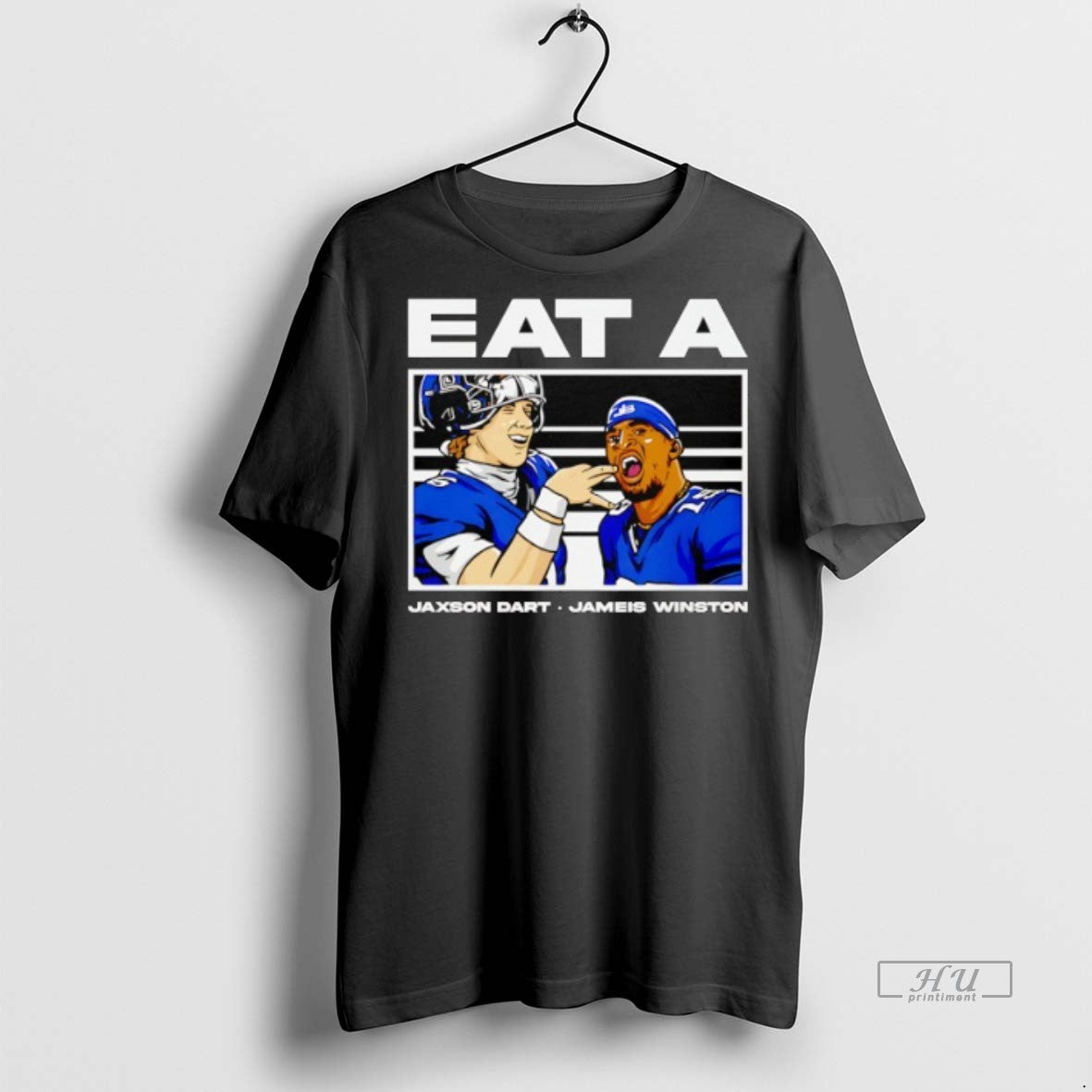Viral Eat A Jameis Winston And Jaxson Dart New York Giants Tee Shirt Sweater