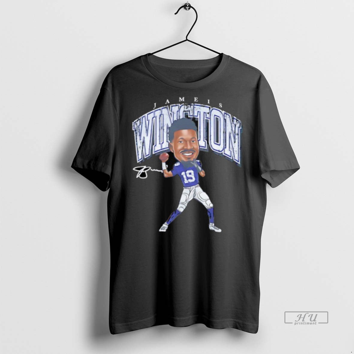 Viral Jameis Winston New York Giants Football Signature Tee Shirt Sweater