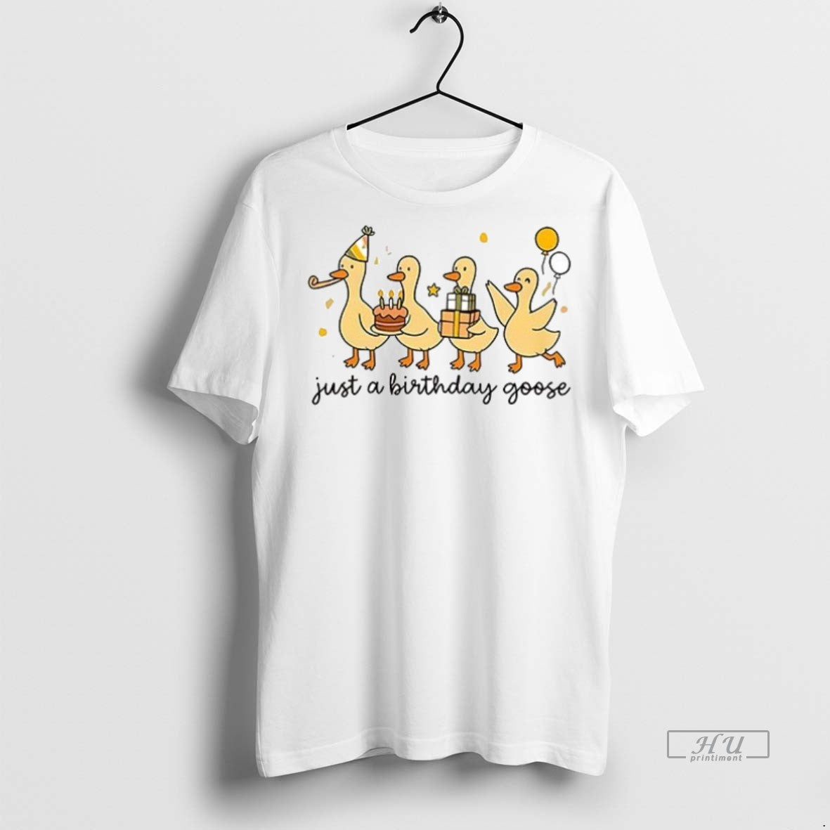 Viral Just A Birthday Goose Ceramic Ceramic And Classic Dad Cap Tee Shirt Sweater