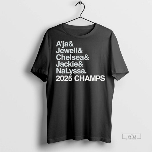 Viral Las Vegas Aces Ampersand 2025 Champs Players Tee Shirt Sweater