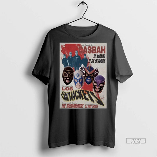 Viral Los Straitjackets With The Tourmaliners October 11 2025 San Diego Event Long Sleve Tee