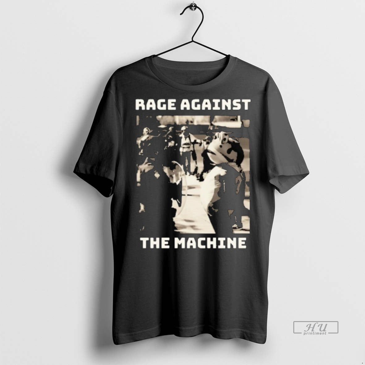 Viral Portland Frog Protest Anti Ice Anti Fascism Rage Against The Machine Long Sleve Tee