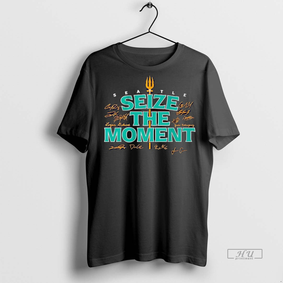 Viral Seattle Mariners Seize The Moment Trident Tee Shirt Sweater