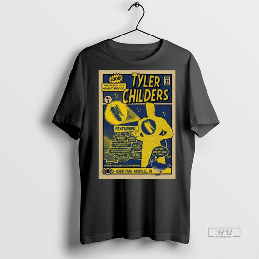 Viral Tyler Childers October 11 2025 Nashville Tn Long Sleve Tee Shirt Sweater