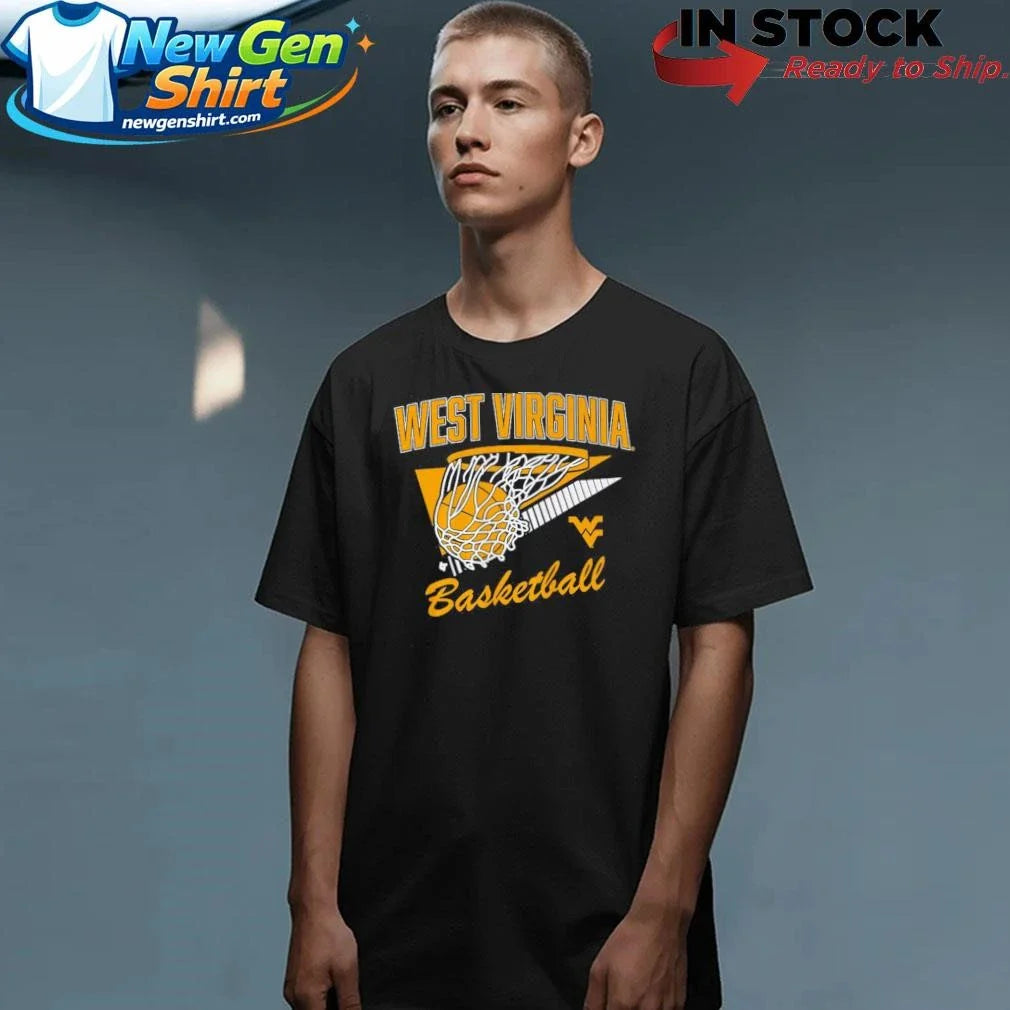 West Virginia Mountaineers Retro Swish Shirt