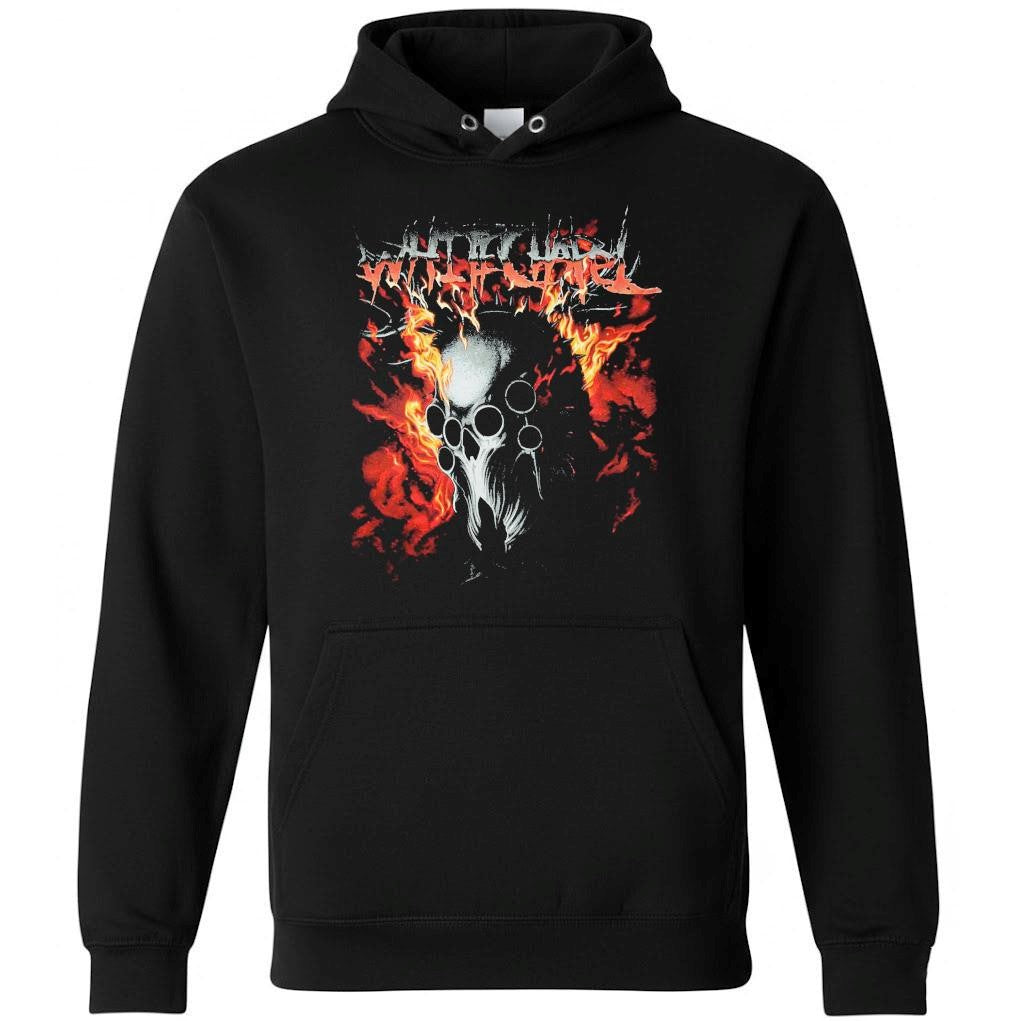 Whitechapel Merch Flames Shirt