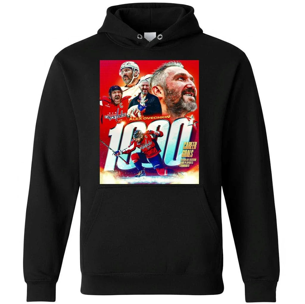 Alex Ovechkin Became The Second Player In NHL History To Score 1000 Career Goals Shirt