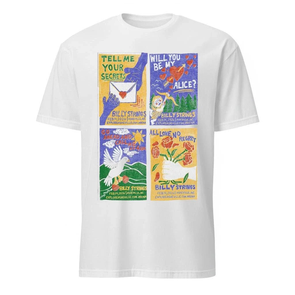 Billy Strings At ExploreAsheville.com Arena February 14 2026 Poster Shirt