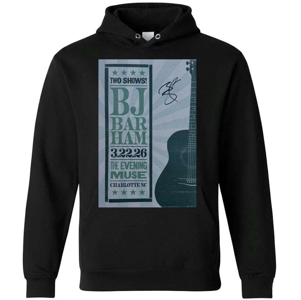 BJ Barham Concert The Evening Muse 3.22.2026 Poster Shirt