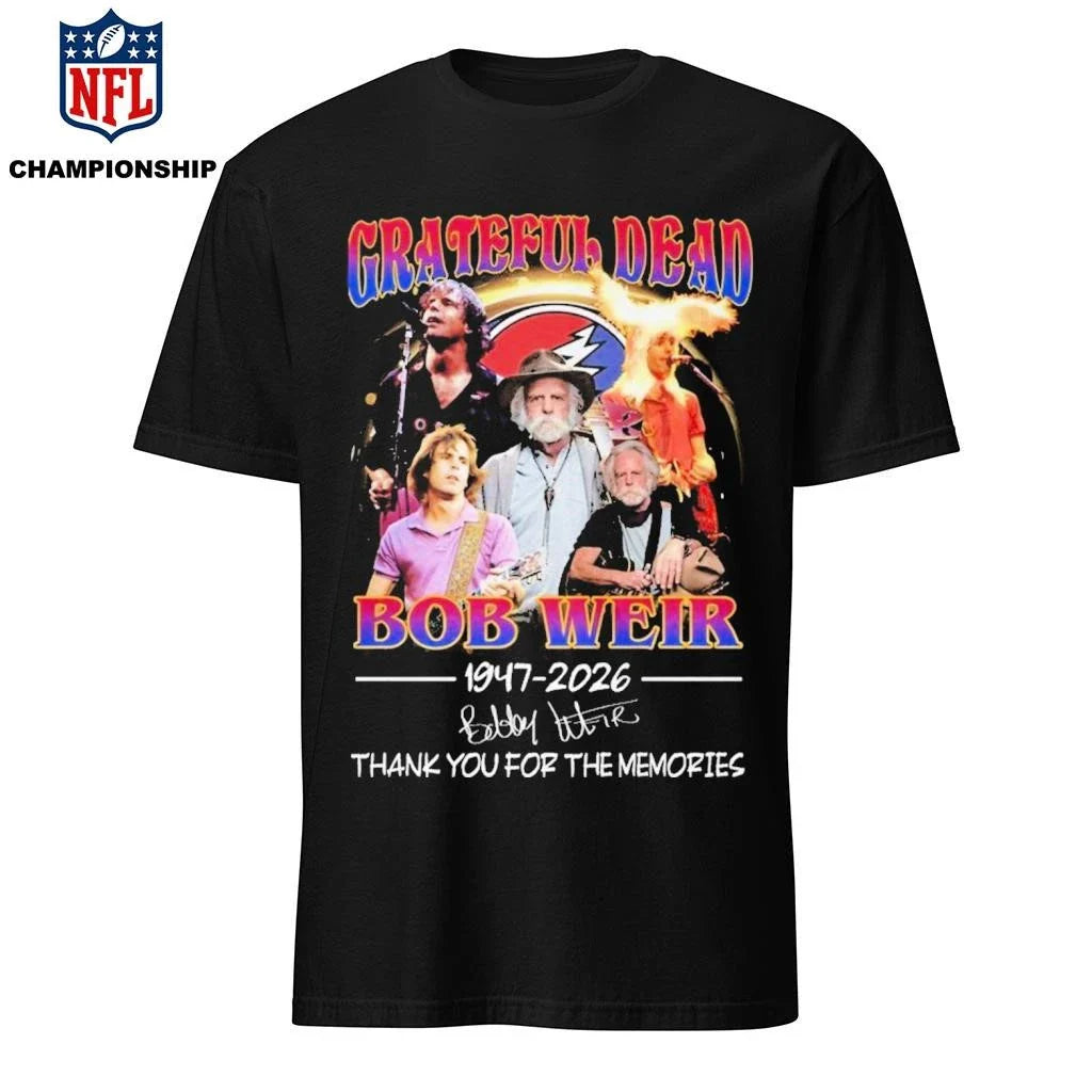 Bob Weir Grateful Dead Thank You For The Memories Shirt