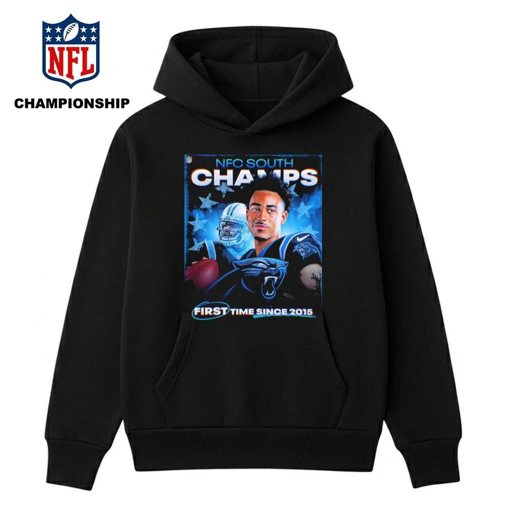 Carolina Panthers NFC South Division Champions 2025 First Time Since 2015 Shirt