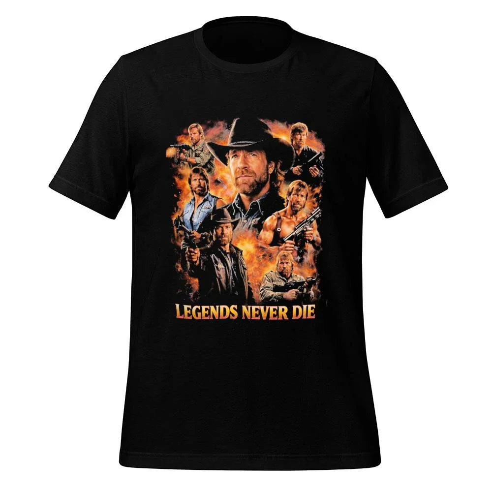 Chuck Norris Legends Never Die Shirt