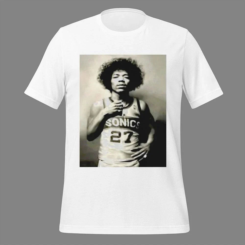 Coach Mitch Johnson Jimi Hendrix Sonics Shirt
