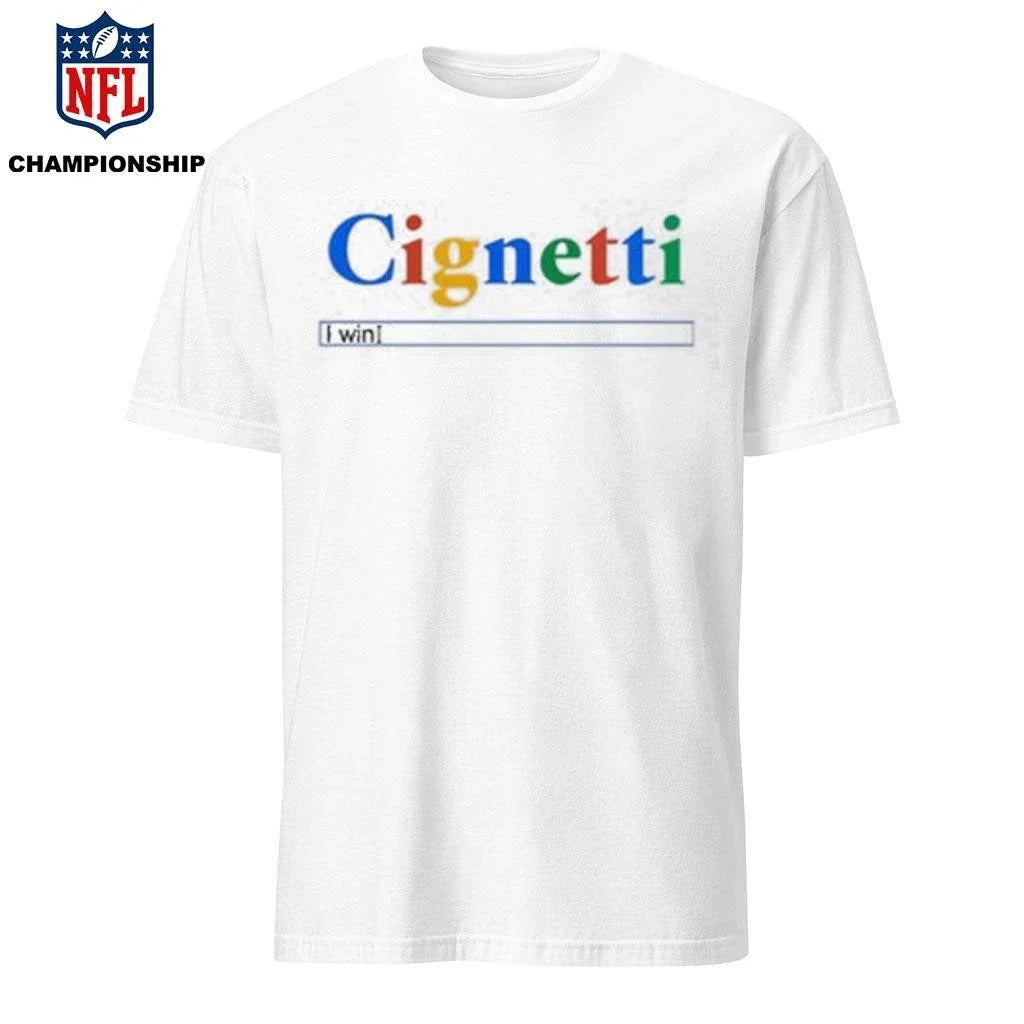 Curt Cignetti I Win Search Bar