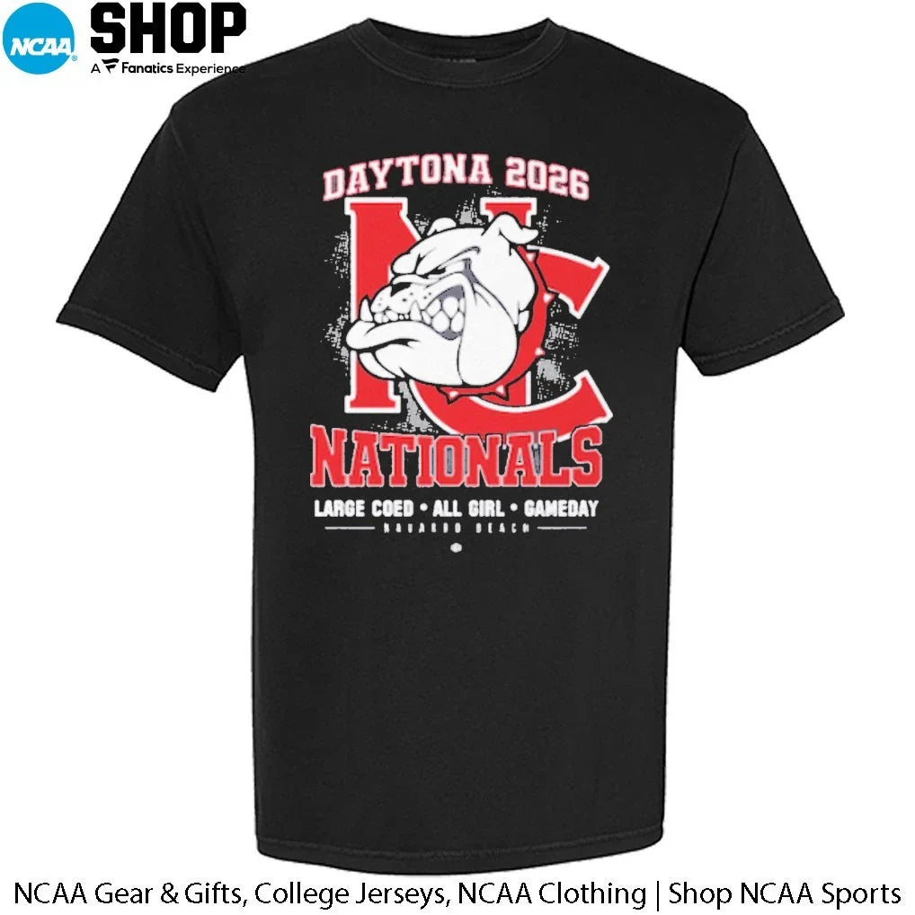 Daytona 2026 nationals Large Coed All Girl Gameday T-Shirt