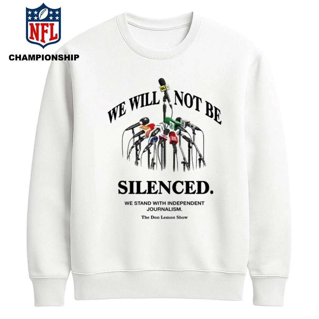 Don Lemin We Will Not Be Silenced shirt