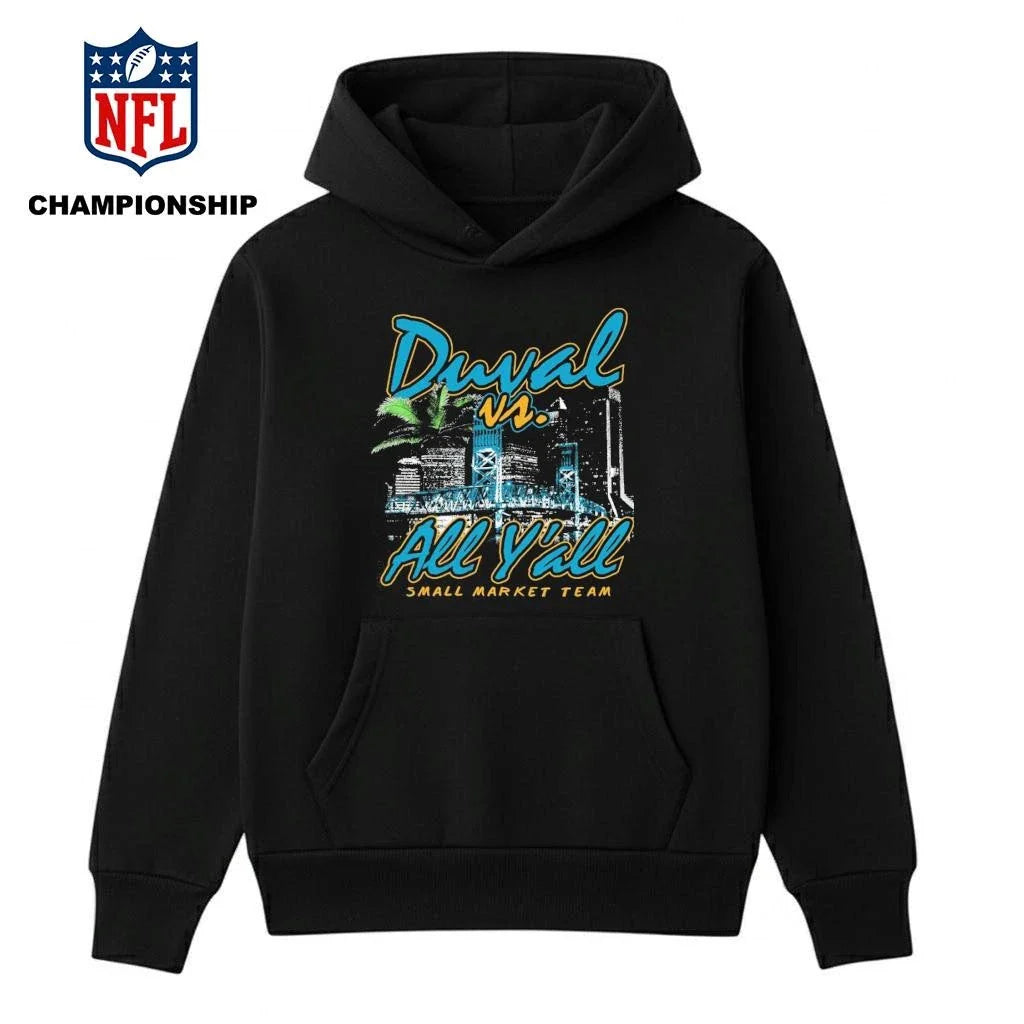 Duval vs All Yall Y’all Small Market Team Shirt