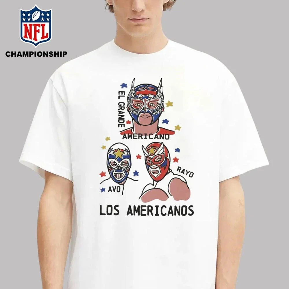El Grande Americano Los Americanos Trio Shirt