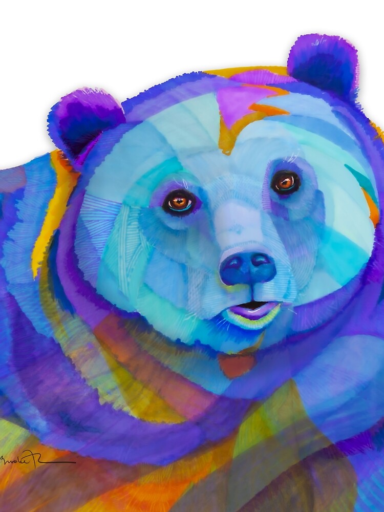 Black Bear gone blue by Brooke Connor