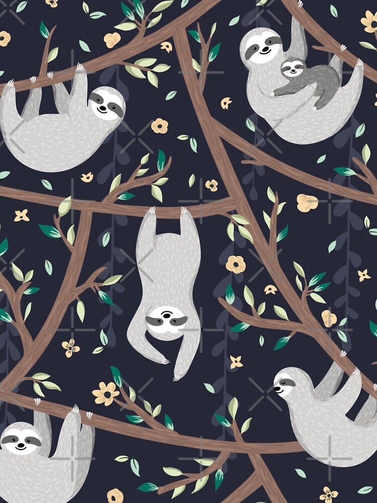 cute sloths by Babmk