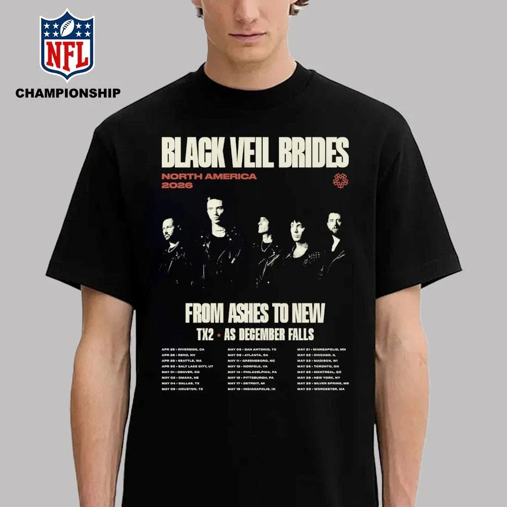 From Ashes To New 2026 North AmericaTour Poster Shirt