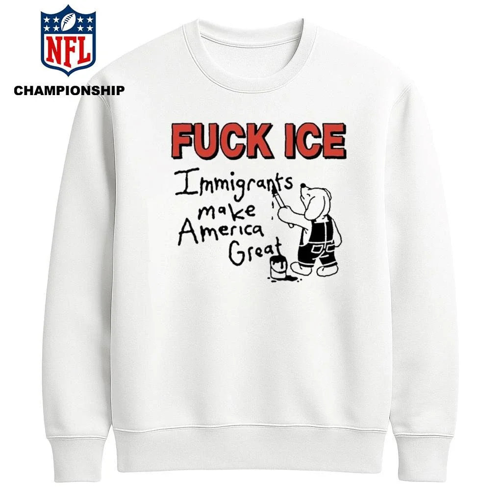 Fuck Ice Immigrants Make America Great Minnesota Shirt