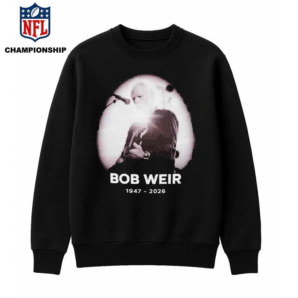 Grateful Dead Inspired Rip Bob Weir Memorial 1947-2026 Shirt