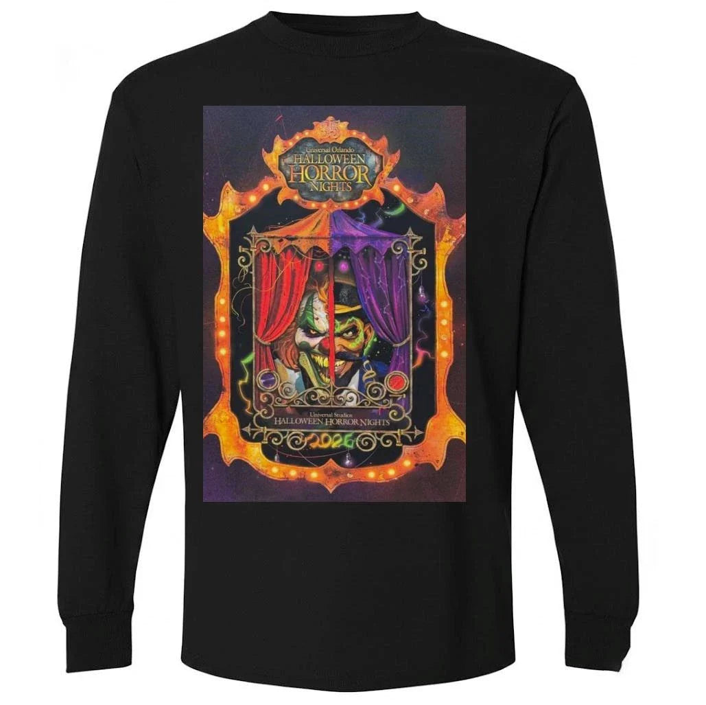 Halloween Horror Nights 2026 Jack the Clown Poster Shirt