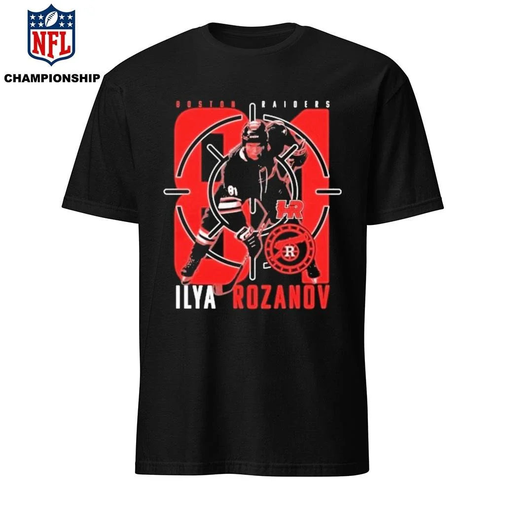 Heated Rivalry Ilya Rozanov Boston Raiders 81 Shirt