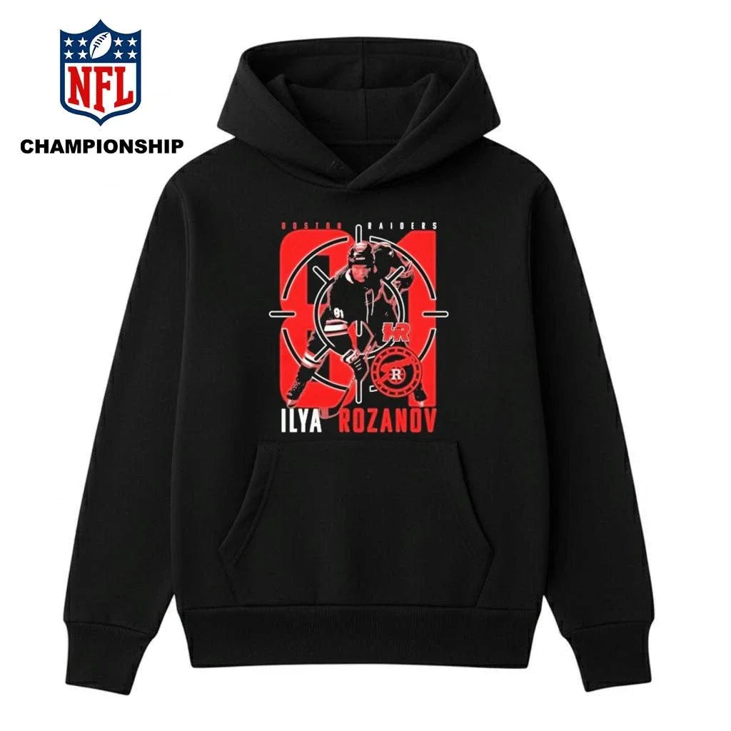 Heated Rivalry Ilya Rozanov Boston Raiders 81 Shirt