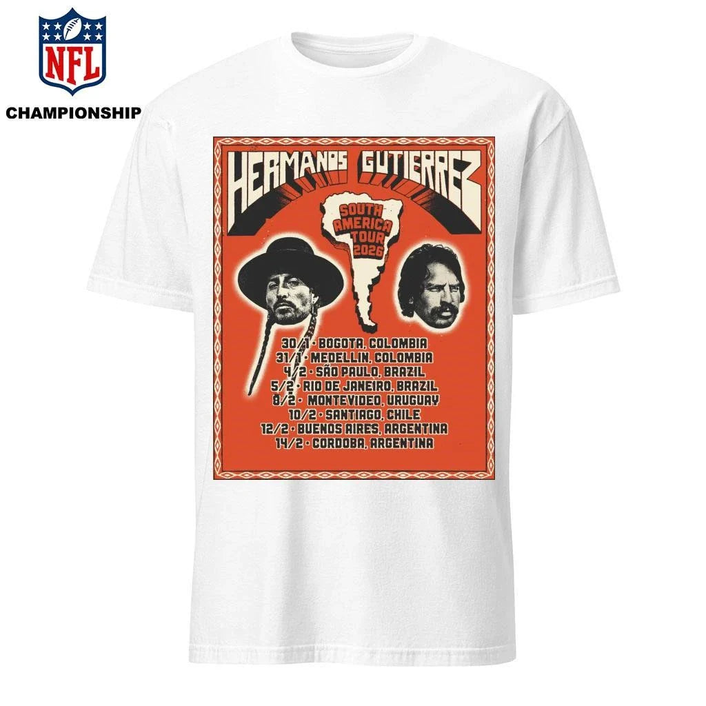 Hermanos Gutiérrez South America Tour 2026 Poster Shirt