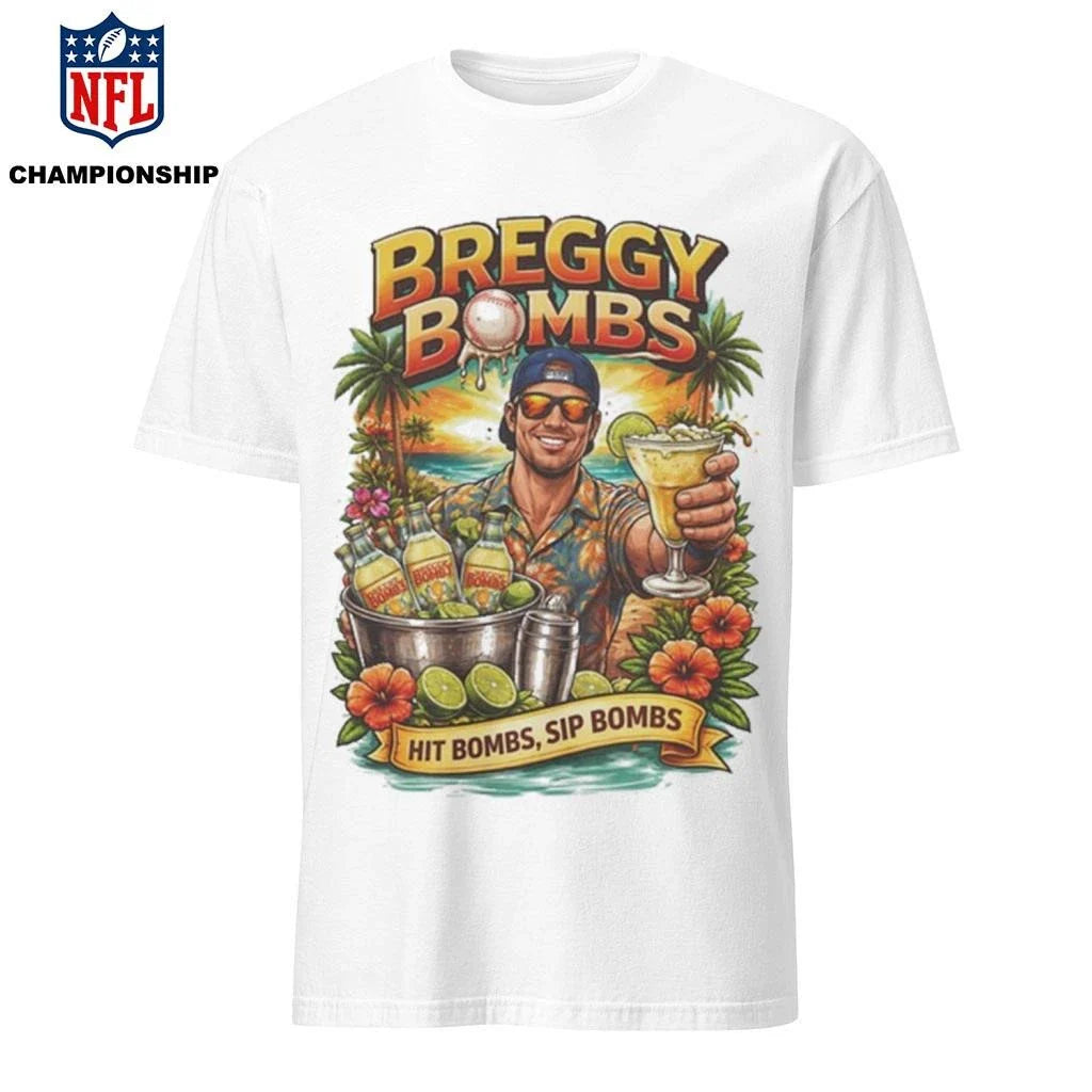 Hit Bombs, Sip Bombs Tropical Cocktail Breggy Shirt